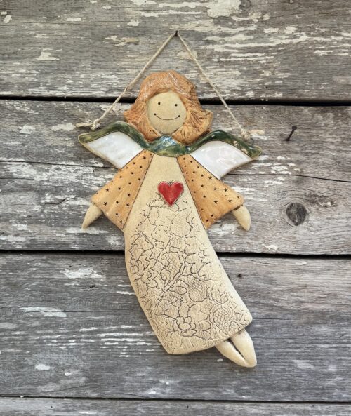 Keramický anděl