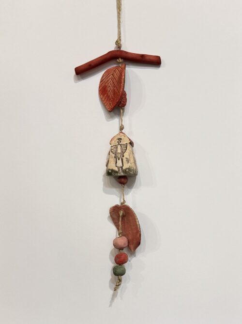 Závěs: domeček s andílkem